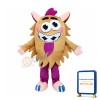 Plush Virus Monster Costume Germs Bacteria Mascot Costume