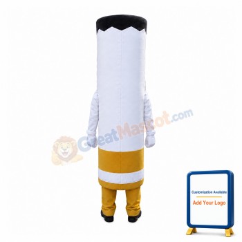 No Smoking Advertising Lung Health Cigarette Mascot Costumes