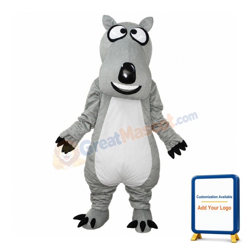 Backkom Bear Mascot Adult Costume
