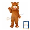 Strange Mouth Bear Mascot Adult Costume