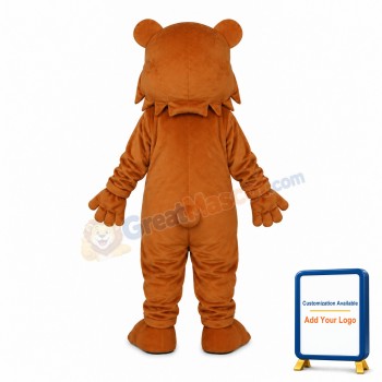 Strange Mouth Bear Mascot Adult Costume