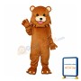 Strange Mouth Bear Mascot Adult Costume