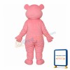 Red Heart Bear Mascot Adult Costume