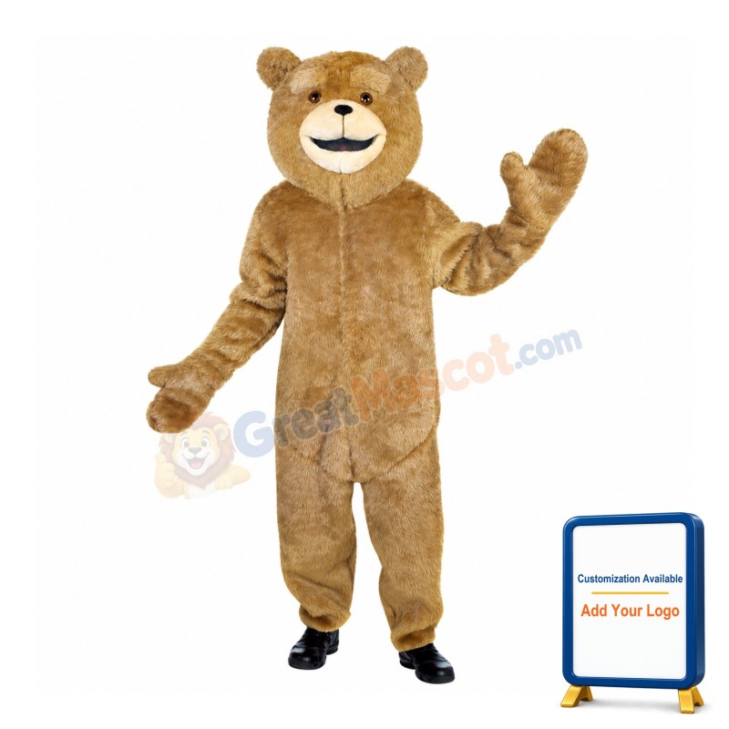 Ted Jumpsuit Mascot Costume