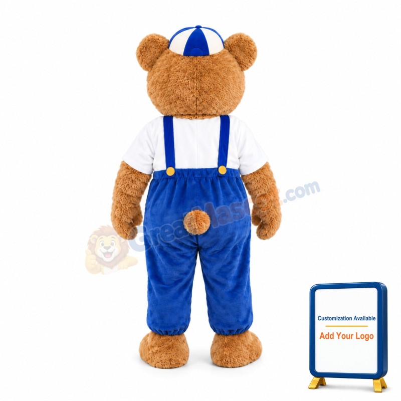 Plush Teddy Bear Costume Mascot