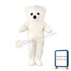White Polar Bear Costume Mascot