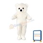 White Polar Bear Costume Mascot