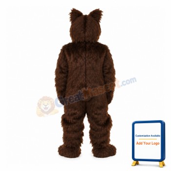 Grizzly Bear Mascot Costume Best066
