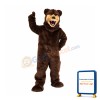 Grizzly Bear Flexible Mascot Costume