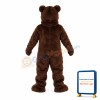 Grizzly Bear Flexible Mascot Costume