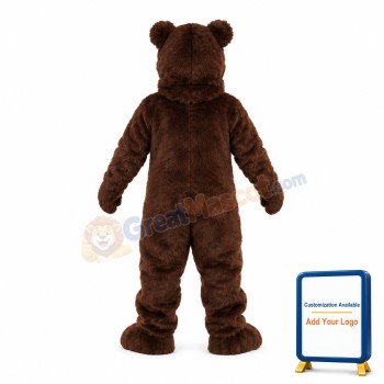 Grizzly Bear Flexible Mascot Costume