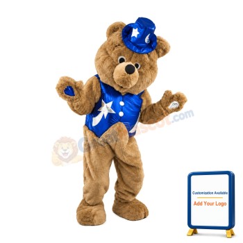 Dancing Bear Mascot Costume