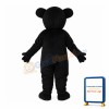 Black Dog Bear Mascot Adult Costume