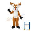 Golden Sika Deer Mascot Adult Costume Free Shipping