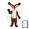 Little Brown Sika Deer Mascot Adult Costume Free Shipping