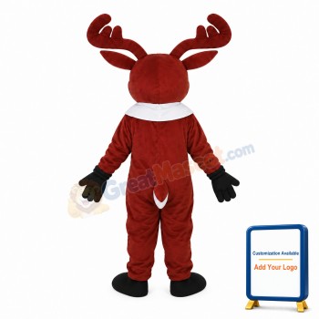Little Brown Sika Deer Mascot Adult Costume