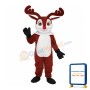 Little Brown Sika Deer Mascot Adult Costume