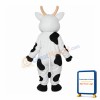 Black Dot Cow Mascot Adult Costume
