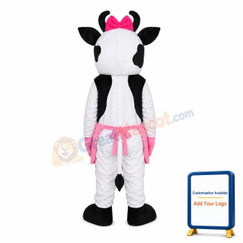 No.2 Cow Mascot Adult Costume