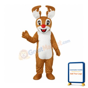 Bambi Mascot Adult Costume