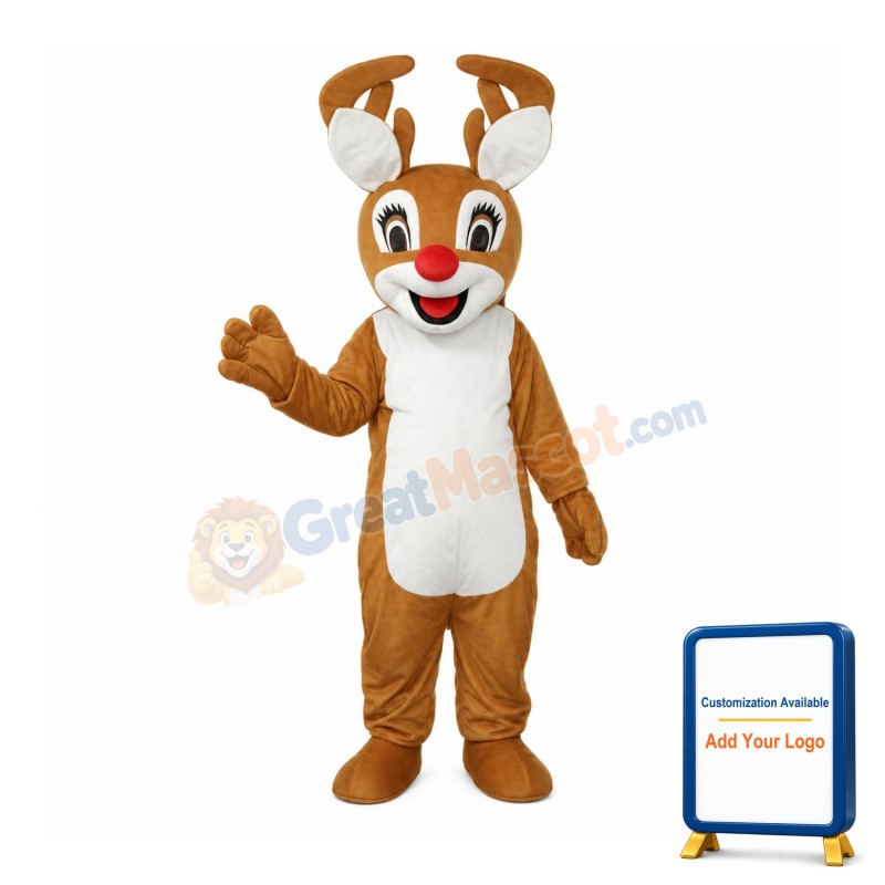 Bambi Mascot Adult Costume