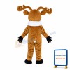 Red Nose Deer Mascot Costume Adult Deer Costume