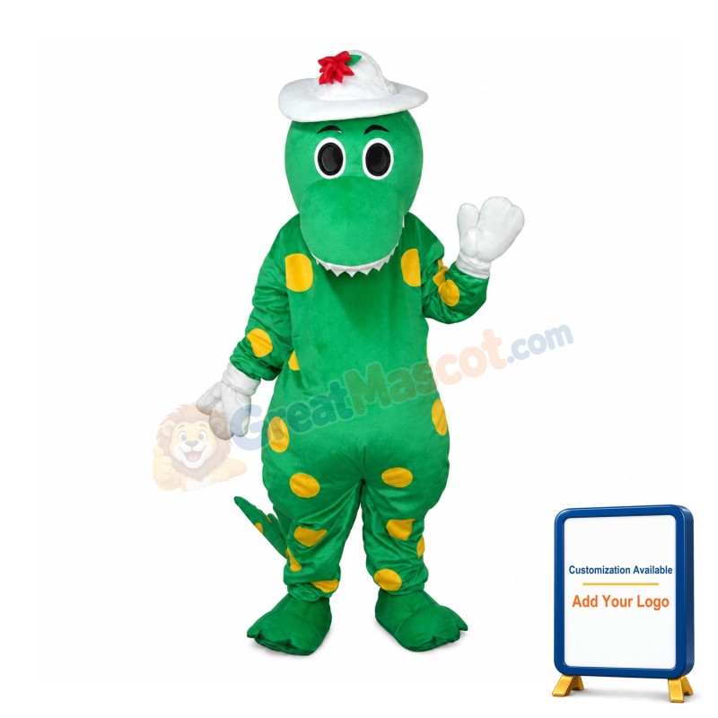 Dorothy Dinosaur Mascot Adult Costume