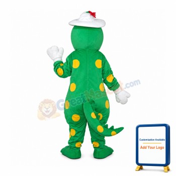 Dorothy Dinosaur Mascot Adult Costume