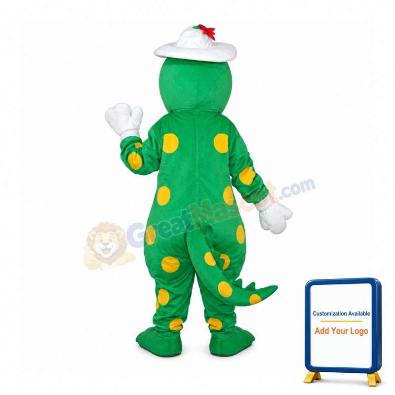 Dorothy Dinosaur Mascot Adult Costume
