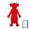 Red Mushu Mascot Adult Costume