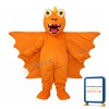 Revised Version Orange Long Thorn Dragon Mascot Adult Costume