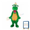 Crocodile with Hat Mascot Adult Costume Free Shipping