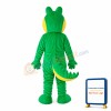 Long Mouth Green Crocodile Adult Mascot Costume