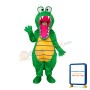 Open Mouth Crocodile Mascot Adult Costume