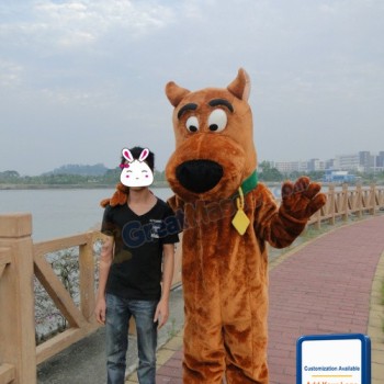 Scooby Doo Dog Mascot Costume Cartoon Free Shipping