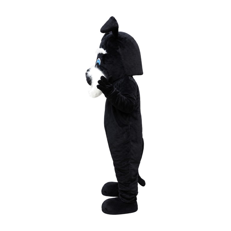 Black Dog Mascot Costume Cartoon Free Shipping