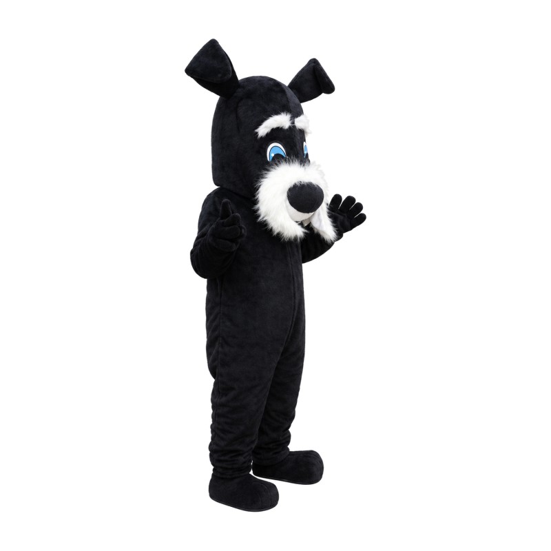 Black Dog Mascot Costume Cartoon Free Shipping