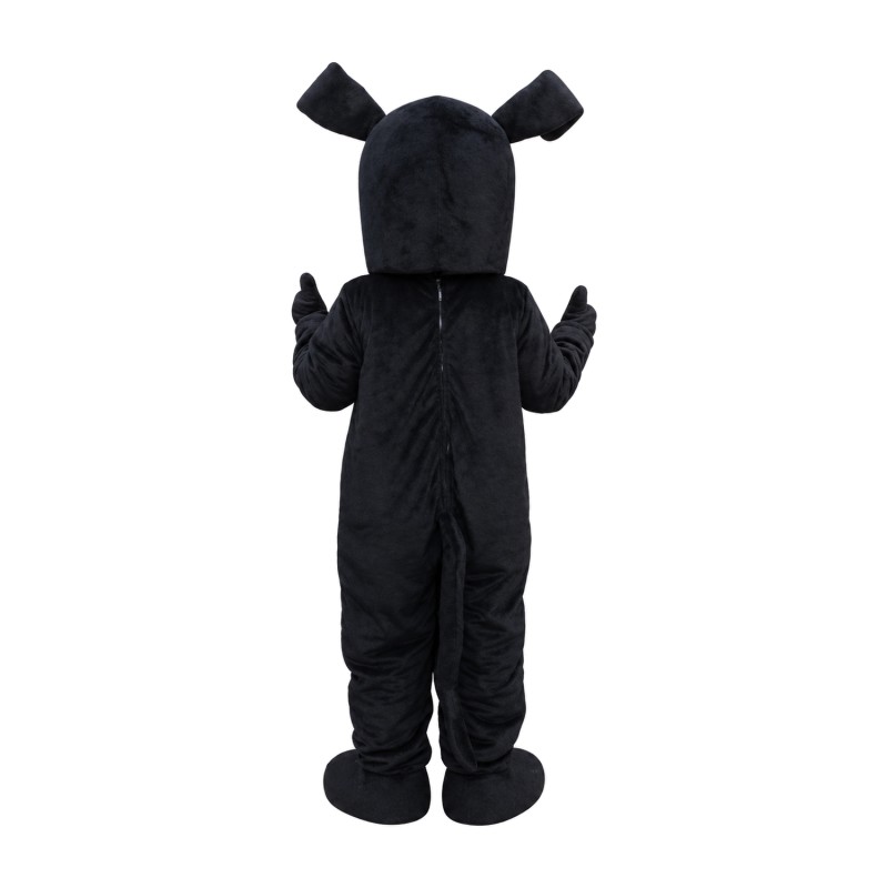 Black Dog Mascot Costume Cartoon Free Shipping