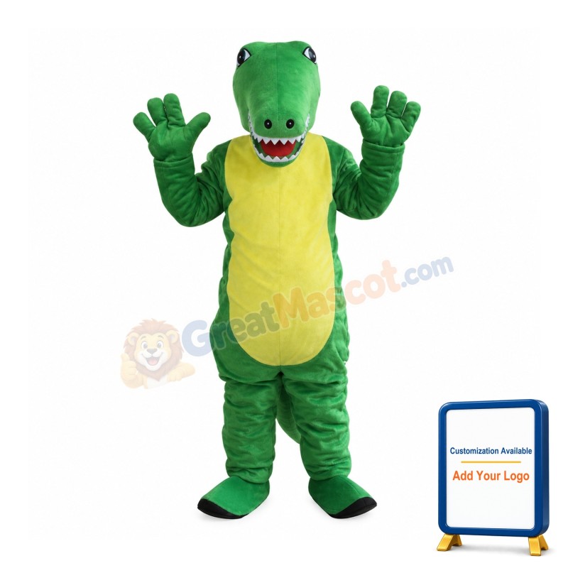 Crocodile Mascot Adult Costume