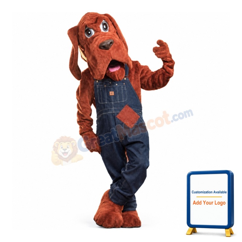 Bloodhound Mascot Costume