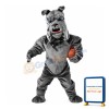 Bully Bulldog Mascot Costume