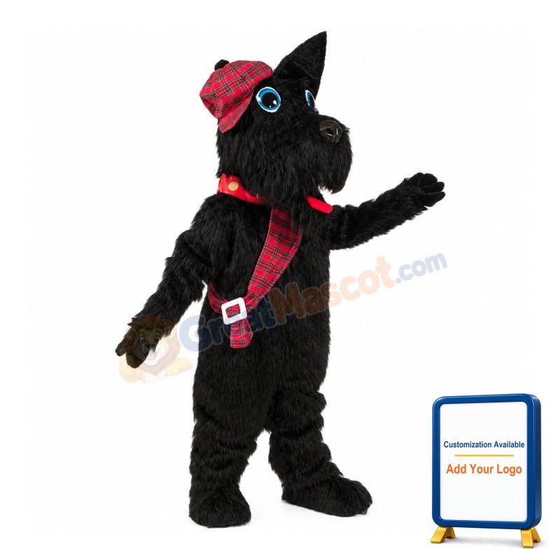 Scotty Dog Mascot Costume