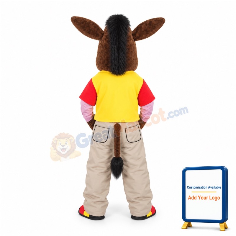 Martin the Donkey Mascot Costume