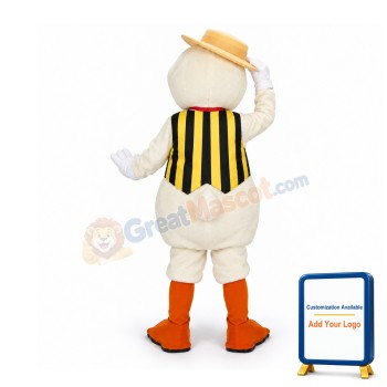Dapper Duck Mascot Costume