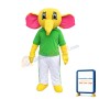 Yellow Elephant Mascot Costume Cartoon Costum Free Shipping