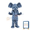 Elephant Mascot Costume Cartoon Costum Free Shipping