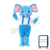 Blue Elephant Mascot Costume Cartoon Costum Free Shipping