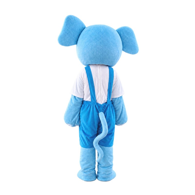 Blue Elephant Mascot Costume Cartoon Costum Free Shipping