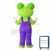 Cartoon Frog Mascot Costume