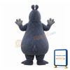 Cartoon Hippo Mascot Costume